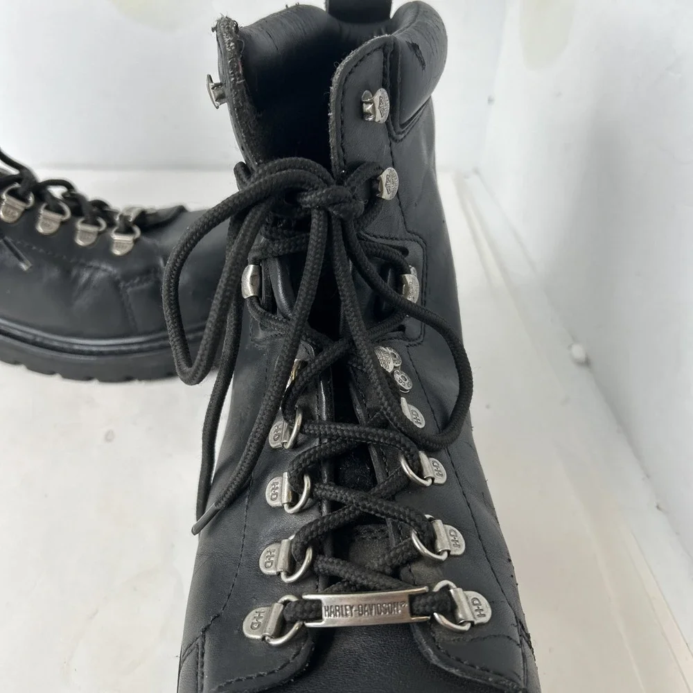 Harley‎ Davidson Dipstick 91610 Motorcycle Riding Boots Sz 10